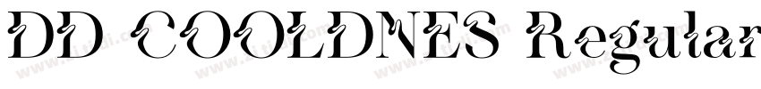 DD COOLDNES Regular字体转换
